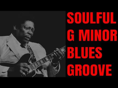Gm - Soulful Blues Groove